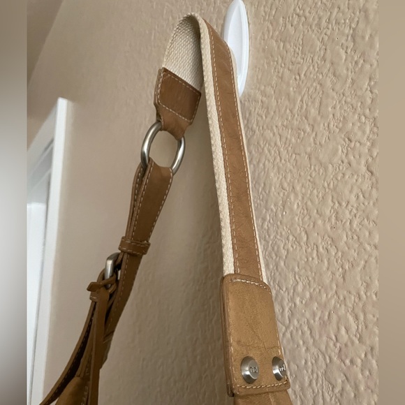 Nouvedive Leather, Carmel Large Purse, Handbag, Satchel beautiful silver accents - Picture 5 of 16